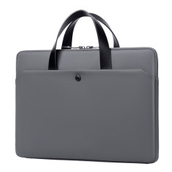 新款小米手提電腦包PU皮質辦公商務內膽包14寸15.6寸MACBOOK