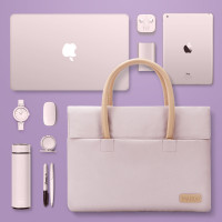 手提筆記型電腦包適用蘋果macbookpro13.3時尚商務休閒14 15.6寸