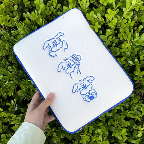 韓國新款卡通手提加絨防震筆電11寸13寸15寸電腦包平板收納包 韓國新款卡通手提加絨防震筆電11寸13寸15寸電腦包平板收納包