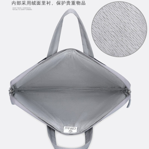 電腦包男女商務筆記型電腦內膽包/15寸手提電腦單肩包斜後背包