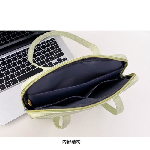 手提平板電腦包2023新款韓版簡約14寸手提筆電男女ipad內膽包