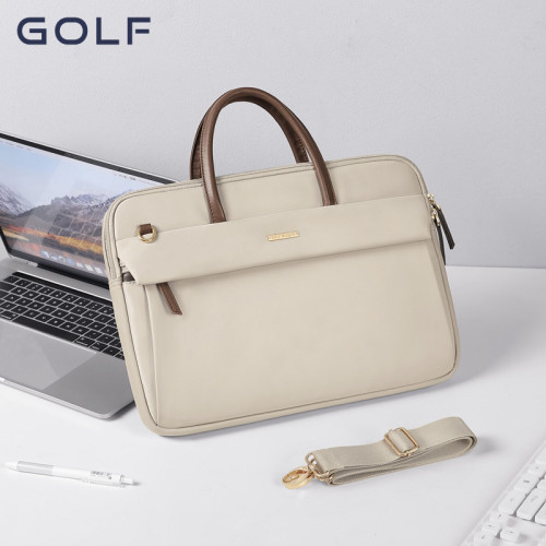 GOLF手提電腦包女士大容量14英寸筆記型電腦包商務時尚公文包女