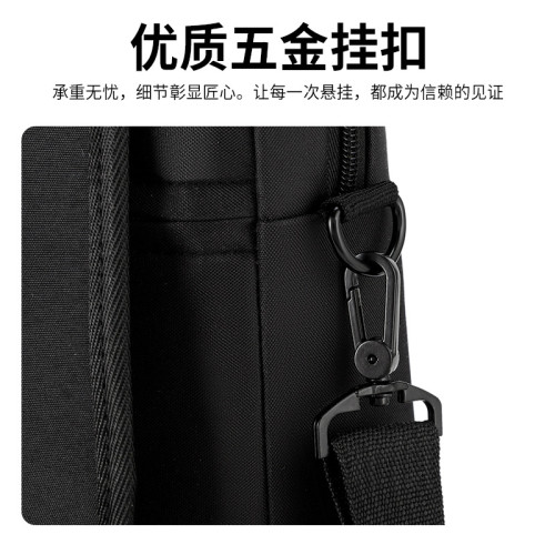 氣囊防震筆記型電腦包15.6寸14寸適用聯想華碩戴爾男女單肩手提包