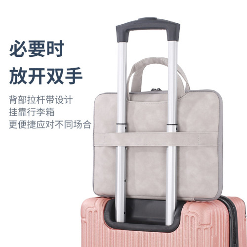 全開款手提筆記型電腦包13.3寸15.4寸15.6寸時尚製輕薄