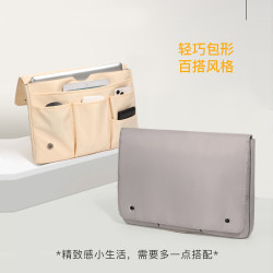手拿多功能可攜式平板電腦收納公文包製內膽包筆記型電腦包