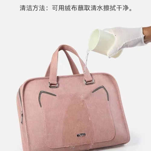 筆電手提包電腦單肩斜背防震大容量拉桿帶多功能女電腦包內膽包