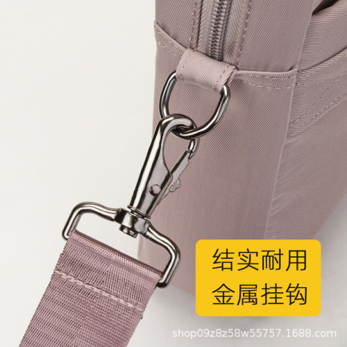 手提電腦包新款氣囊防震加厚16寸筆電包14寸單肩包五維氣墊加厚