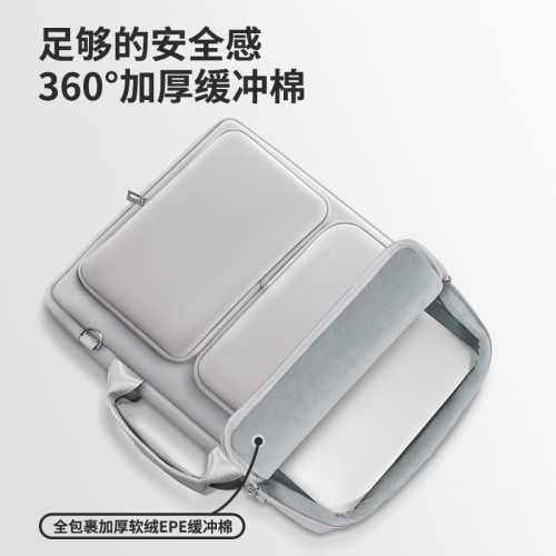 BUBM手提電腦包商務辦公筆記型電腦包出差男電腦包手提