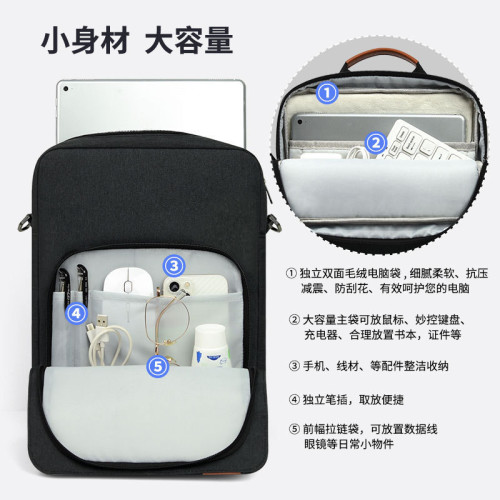 蘋果平板電腦包Macbook收納包ipad內膽包單肩斜背手提電腦包
