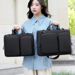 電腦包15-16寸斜後背包筆電手提電腦包內膽包旅行可攜式ipad收納包