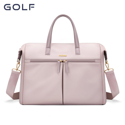GOLF手提包簡約輕薄筆記型電腦包女士15寸平板保護套商務斜後背包男