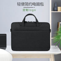 單肩手提電腦包男女適用於華爲蘋果筆電手提式可攜式