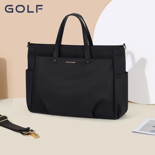 GOLF手提電腦包女時尚大容量14/15.6英寸電腦包防潑水帆布包