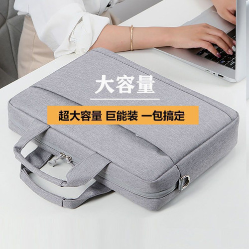筆記型電腦手提包14寸15.6寸女電腦袋16寸大容量防震男手提電腦包