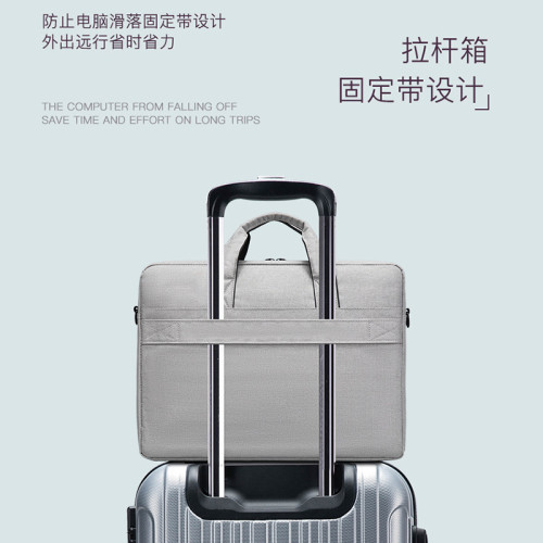 電腦包防震15.6英寸筆記型電腦包商務手提防潑水公務包男女辦公包