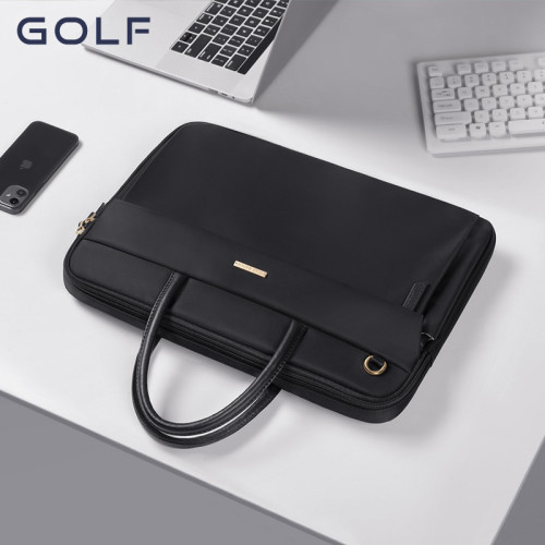 GOLF手提電腦包女士大容量14英寸筆記型電腦包商務時尚公文包女