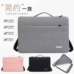 新款筆記型電腦包單肩斜背平板收納包可攜式手提ipad包抗震