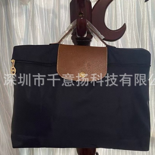 高品質經典餃子包電腦包輕便尼龍手提筆記型電腦包男女通用公文包