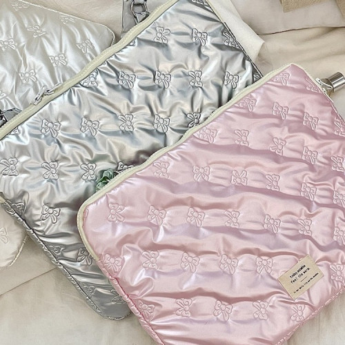 5341 ins愛心蝴蝶結平板電腦內膽包收納包13寸15寸單肩電腦保護套 5341 ins愛心蝴蝶結平板電腦內膽包收納包13寸15寸單肩電腦保護套