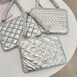 5341 ins愛心蝴蝶結平板電腦內膽包收納包13寸15寸單肩電腦保護套