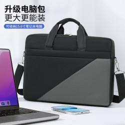 新款公文包休閒筆記型電腦包商務包單肩包大容量電腦包