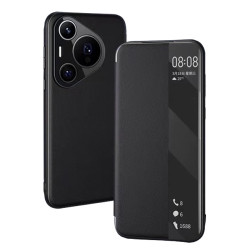 適用華爲PURA 80智能視窗皮套免翻蓋接聽MATE70PRO皮套MATE60RS