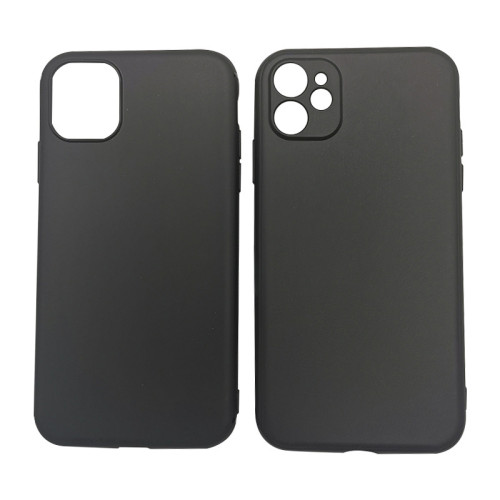 新適用於iphone12手機殼小米12c玻璃黑色軟蘋果14紅米k60