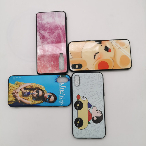 新適用於iphone12手機殼小米12c玻璃黑色軟蘋果14紅米k60