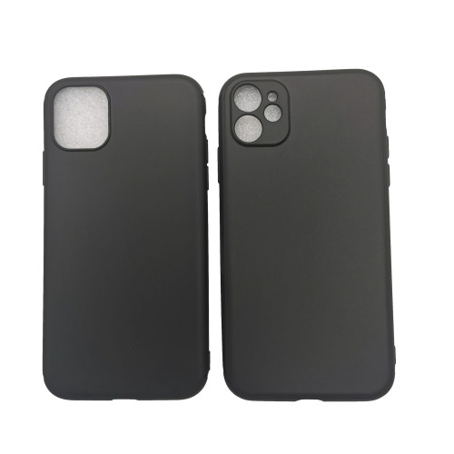 新適用於iphone12手機殼小米12c玻璃黑色軟蘋果14紅米k60