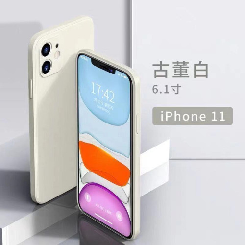 適用蘋果17液態手機殼 iPhone15直11邊Pro矽膠ProMax保14護13套16