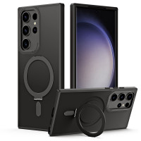 適用於三星s26ultra手機殼S24磁吸支點殼s25支架保護套磁吸支架