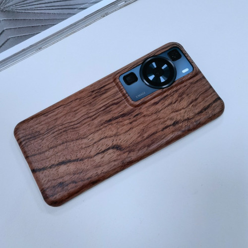 新品適用於華爲p60pro創意簡約時尚P70 pro木質手機殼P70U竹製