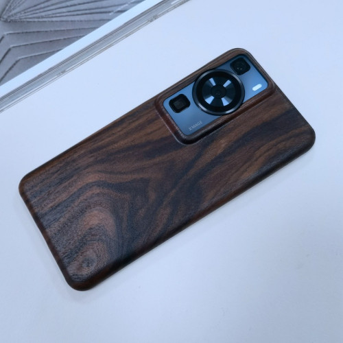 新品適用於華爲p60pro創意簡約時尚P70 pro木質手機殼P70U竹製