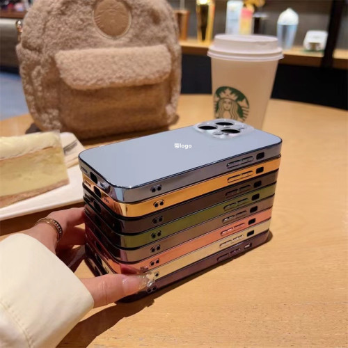 適用iPhone17proMax高級質感手機殼蘋果16電鍍原機色15防摔保護套 適用iPhone17proMax高級質感手機殼蘋果16電鍍原機色15防摔保護套