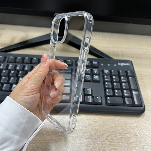 適用iPhone16亞克力1.5mm內防摔14二合一手機殼17硬殼15Pro保護套