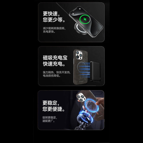 適用IPhone 16ProMax蘋果手機保護套電鍍半包15PROMAX外置引磁圈