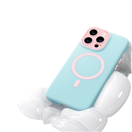 iPhone15promax手機殼16液態矽膠軟MagSafe蘋果14磁吸13鏡頭膜12