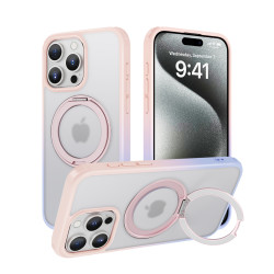 新款iphone16手機殼磁吸磨砂防摔創意蘋果16promax手機殼支