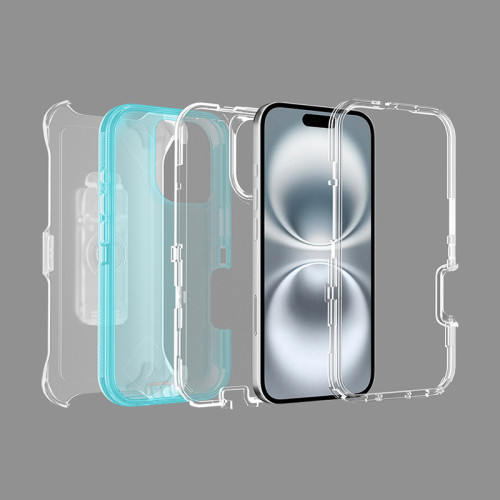 款ip16透明手機殼蘋果16手機保護套iphone16三合一保護殼 款ip16透明手機殼蘋果16手機保護套iphone16三合一保護殼