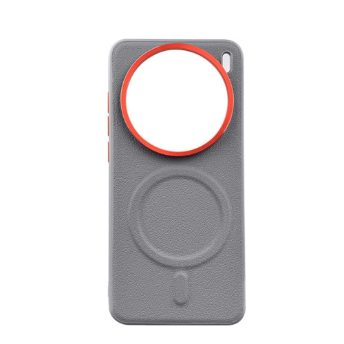 適用vivox200pro手機殼素皮X200磁吸曲屏全包promini五金大孔輕奢 適用vivox200pro手機殼素皮X200磁吸曲屏全包promini五金大孔輕奢