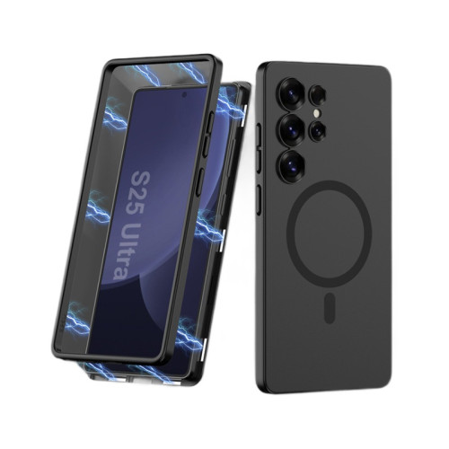 適用三星S25Ultra手機殼S25u保護套Magsafe磁吸磨砂男女硬殼