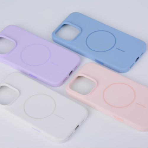 適用iPhone14promax磁吸液態矽膠彈窗動畫手機殼蘋果16觸控按鍵AI