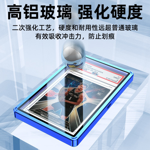 適用於psa評級卡bgs評級卡遊戯卡明星卡專用保護套爆品