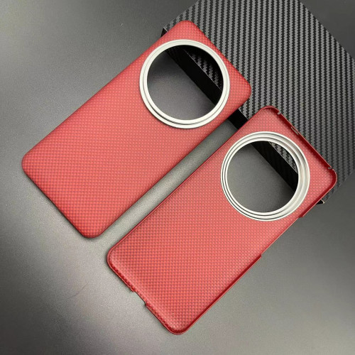 適用小米14ultra凱夫拉手機殼碳纖維保護套Xiaomi 14 Ultra