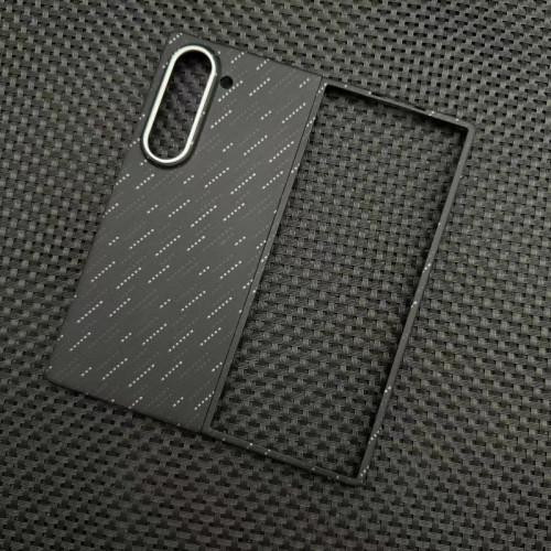 適用於三星zfold6凱夫拉手機殼新款上市耐摔防磨芳綸纖維保護套