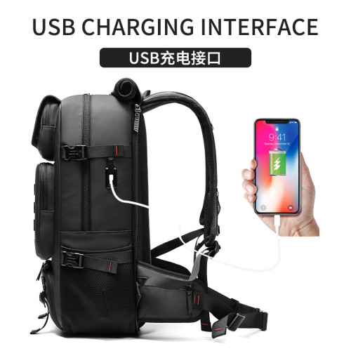 旅行後背包戶外運動徒步露營防盜包旅遊短途後背包可雙肩包男包