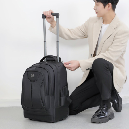 後背包雙肩 一包多用拉桿包女萬向輪旅行包包包高級感商務電腦包