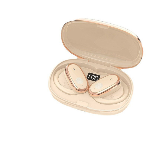 抖音爆款360度旋轉掛耳式無線藍牙耳機開放式降噪運動高音質通用