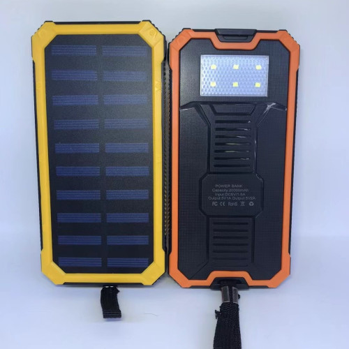露營燈充電寶20000mah大路虎戶外三防手機太陽能行動電源