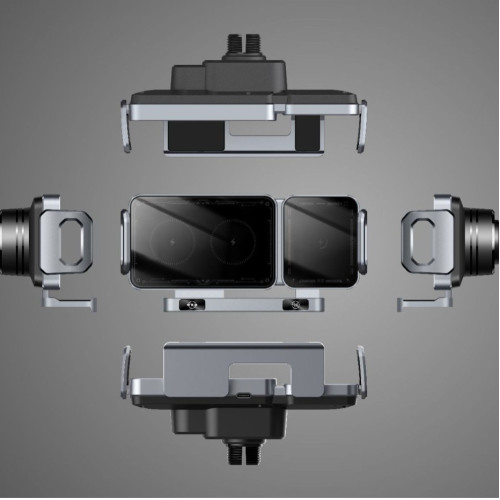 2025摺疊螢幕手機支架無線充汽車導航出風口中控台手機支架旋轉橫屏